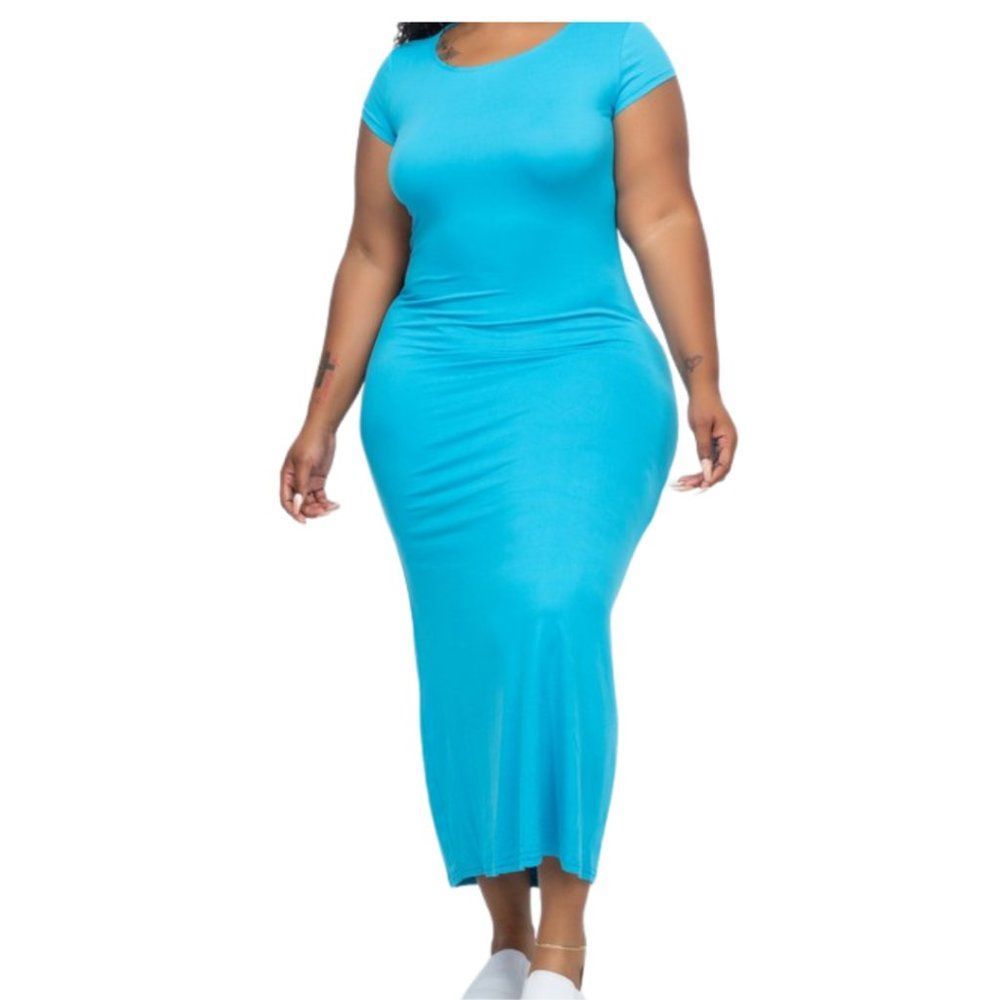Basic Maxi dress plus size Shein Fashion Nova Pretty Little Things